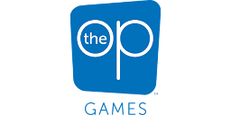 Logotipo de editorial: «The Op Games»