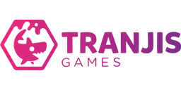 Logotipo de editorial: «Tranjis Games»