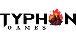 Logotipo de editorial: «Typhon Games»