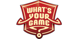 Logotipo de editorial: «What's Your Game?»