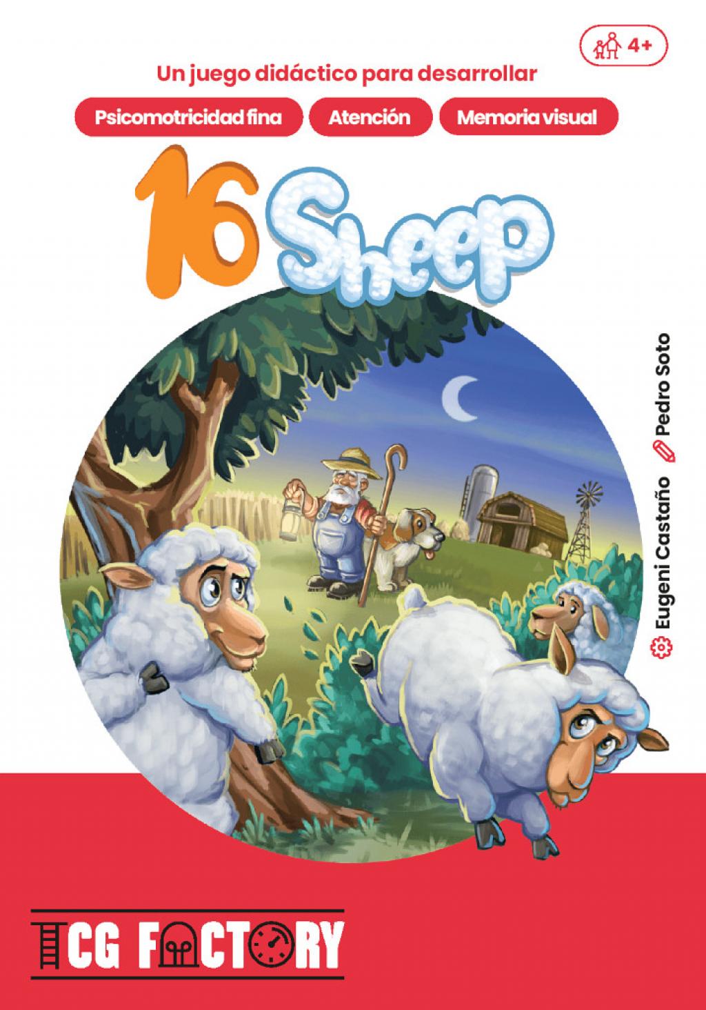 16 Sheep ~ Juego de mesa • Ludonauta.es