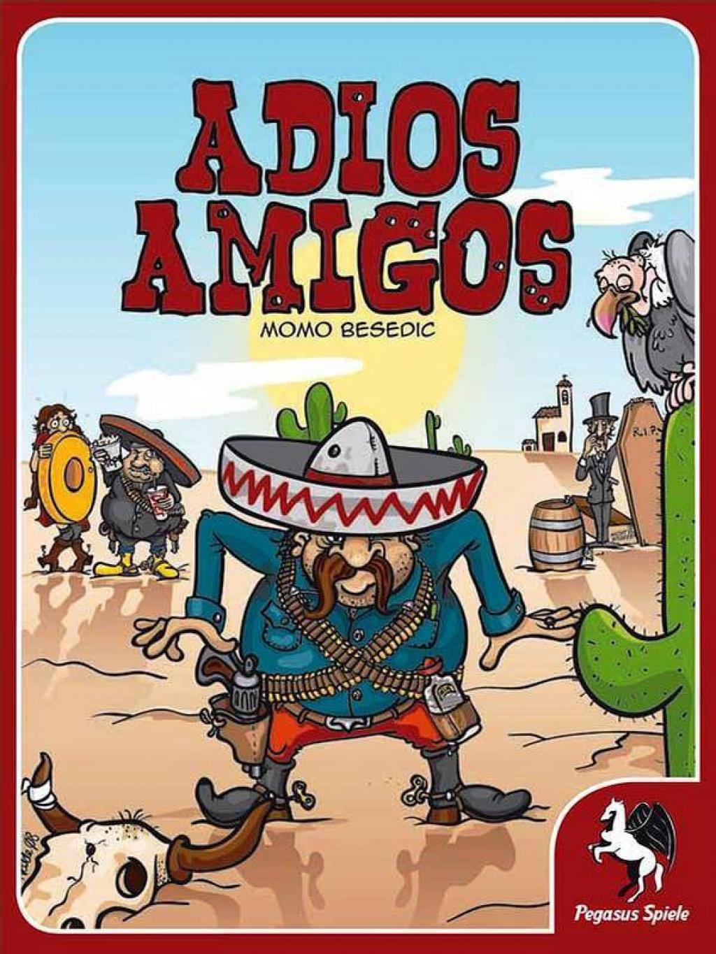 Adios Amigos Juego De Mesa Ludonauta es