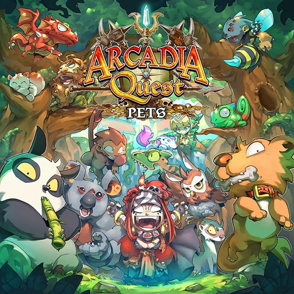 Arcadia Quest Mascotas Juego de mesa • Ludonauta.es