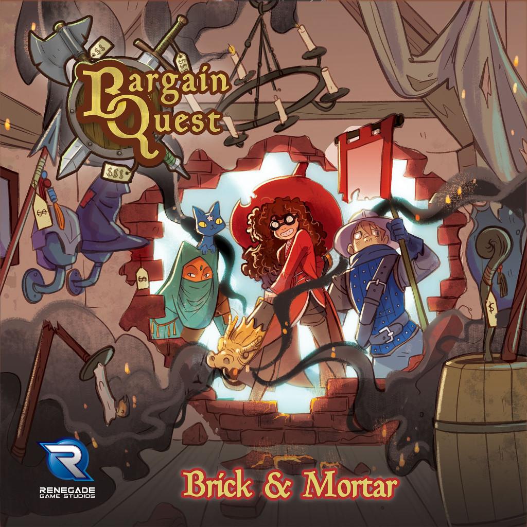 Renegade Game Studios adding two new Bargain Quest expansions! Coming in May, Chaotic Goods and