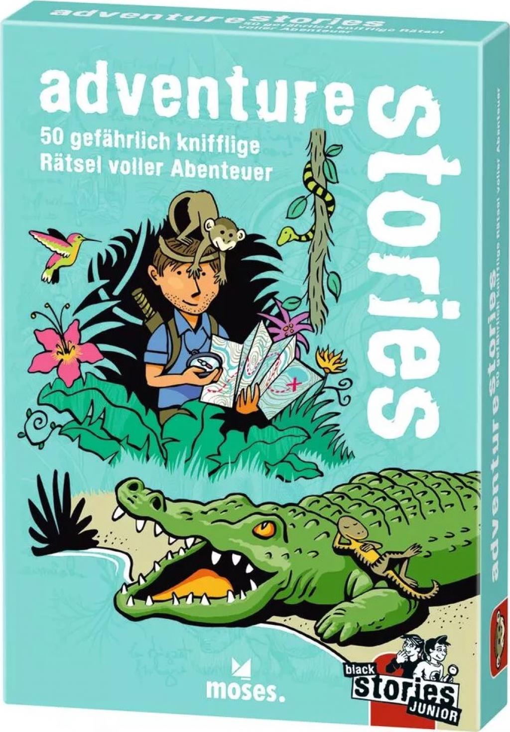 Black Stories Junior Adventure Stories Juego De Mesa Ludonauta es