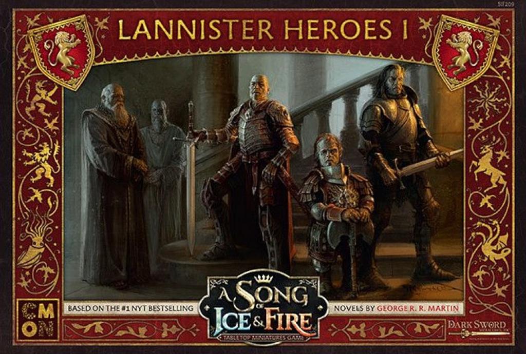 Canción de hielo y fuego Héroes Lannister I Juego de mesa • Ludonauta.es Canción de hielo y fuego Héroes Lannister I Juego de mesa • Ludonauta.es