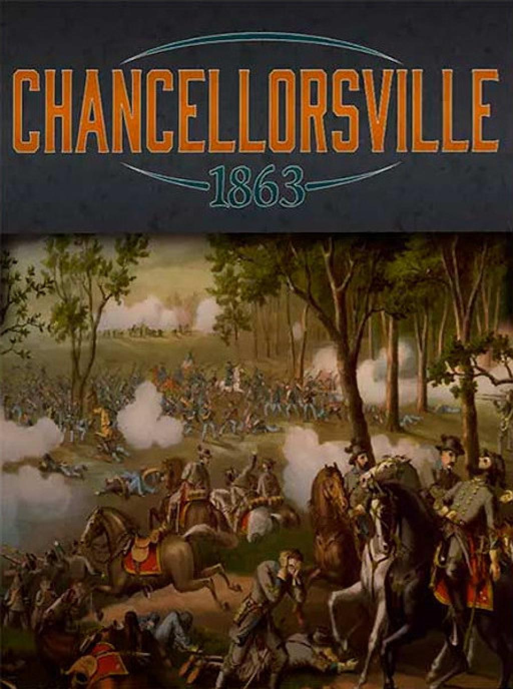 Chancellorsville 1863 Juego de mesa • Ludonauta.es