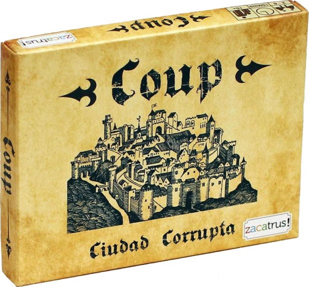 Coup: Ciudad corrupta ~ Juego de mesa • Ludonauta.es