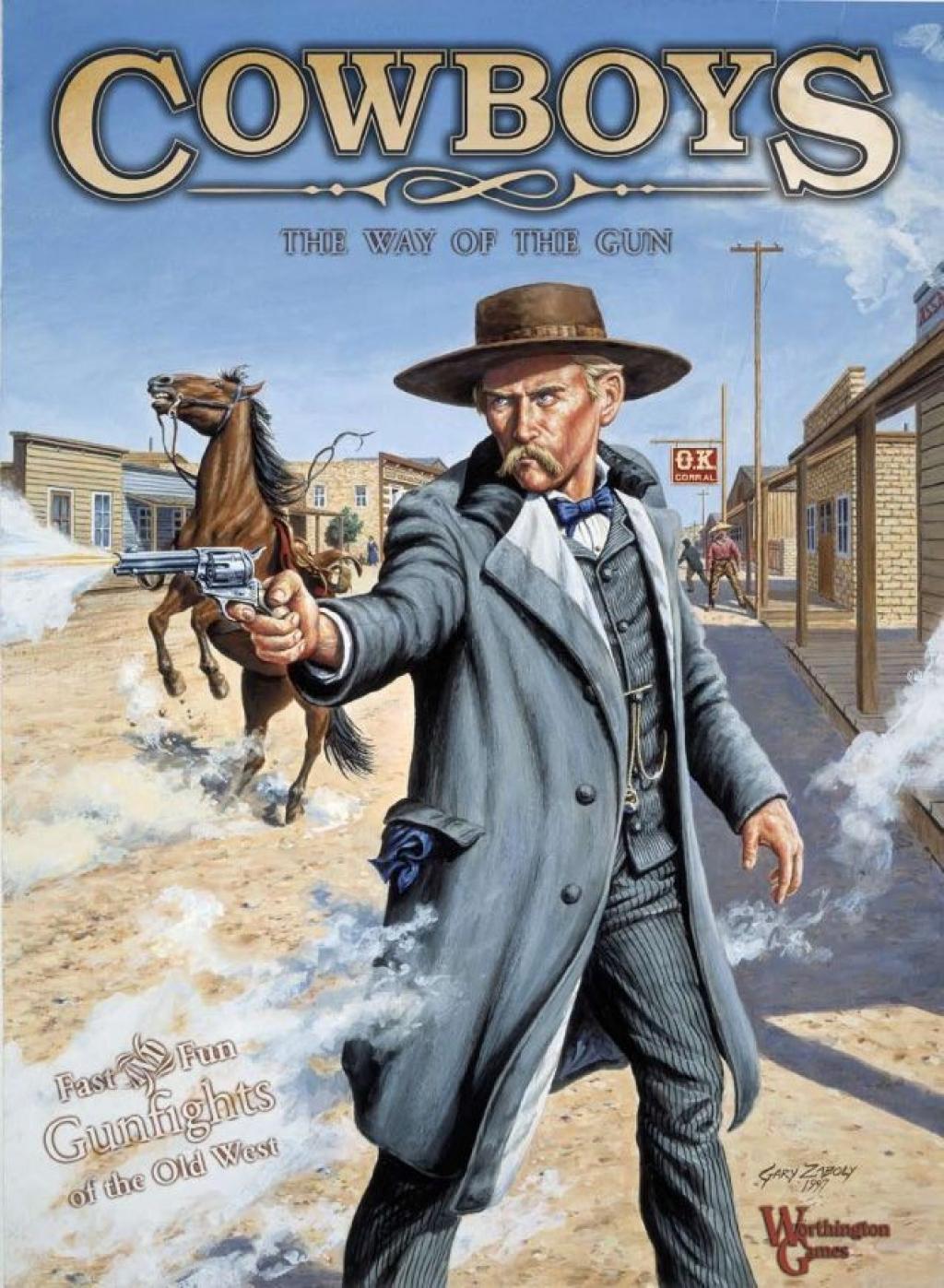 Cowboys The Way of the Gun Juego de mesa •