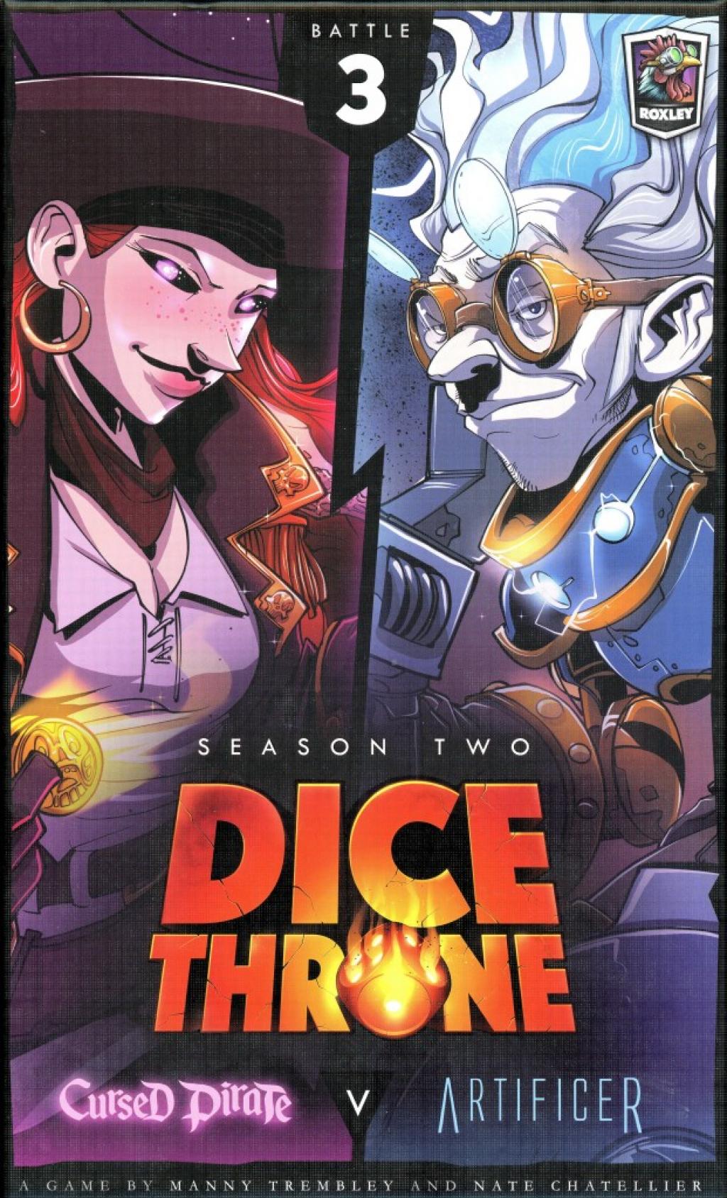 Dice Throne Season Two Cursed Pirate v. Artificer Juego de mesa • Ludonauta.es