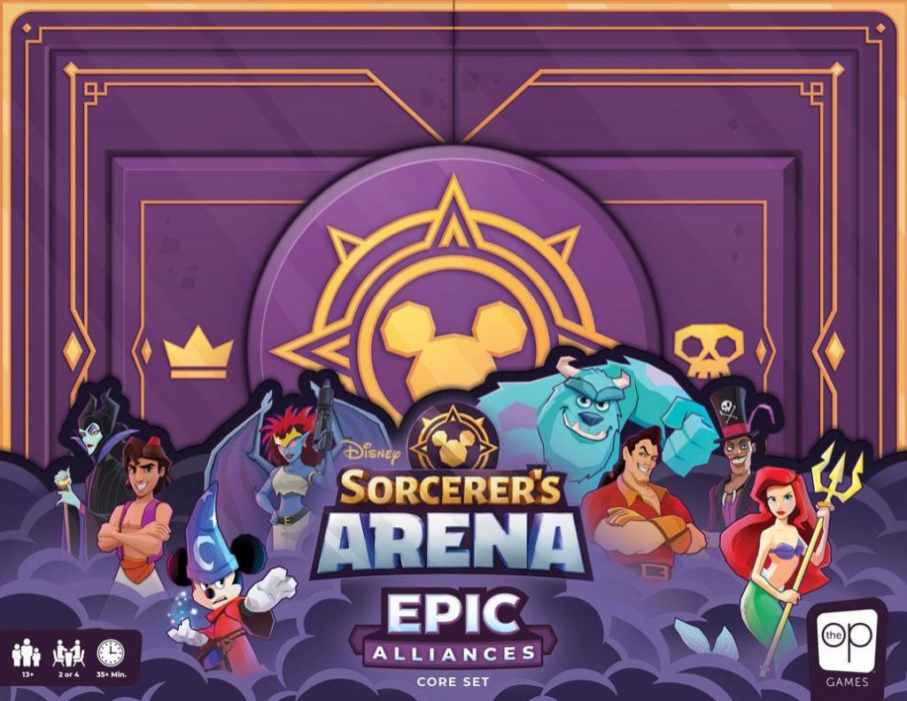 Disney Sorcerer's Arena Alianzas Épicas Juego de mesa • Ludonauta.es