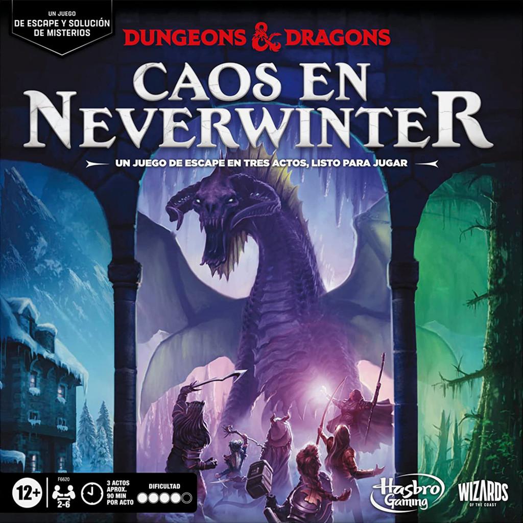 Dungeons & Dragons Caos en Neverwinter Juego de mesa • Ludonauta.es