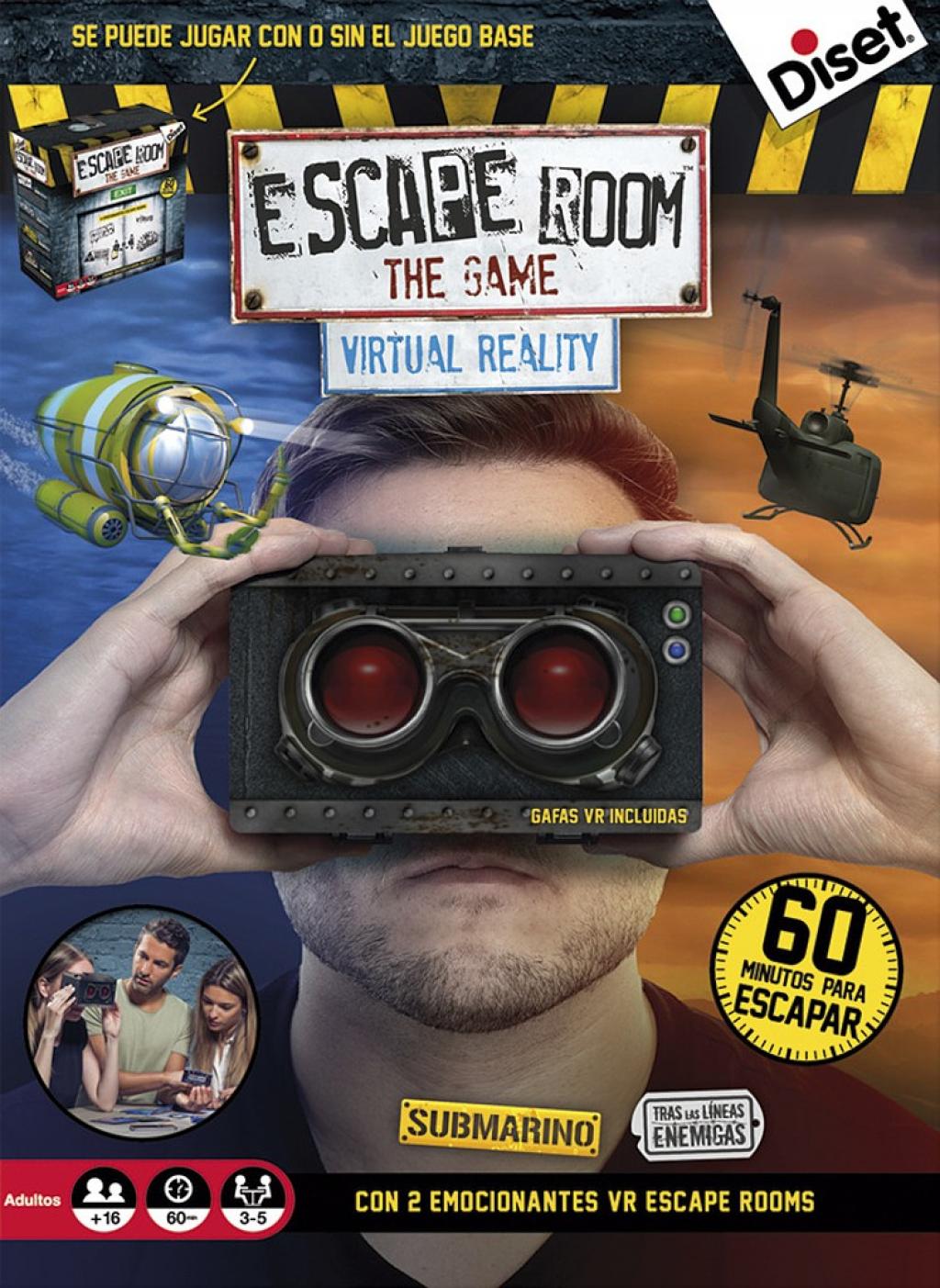 Escape Room The Game Virtual Reality Juego de mesa • Ludonauta.es