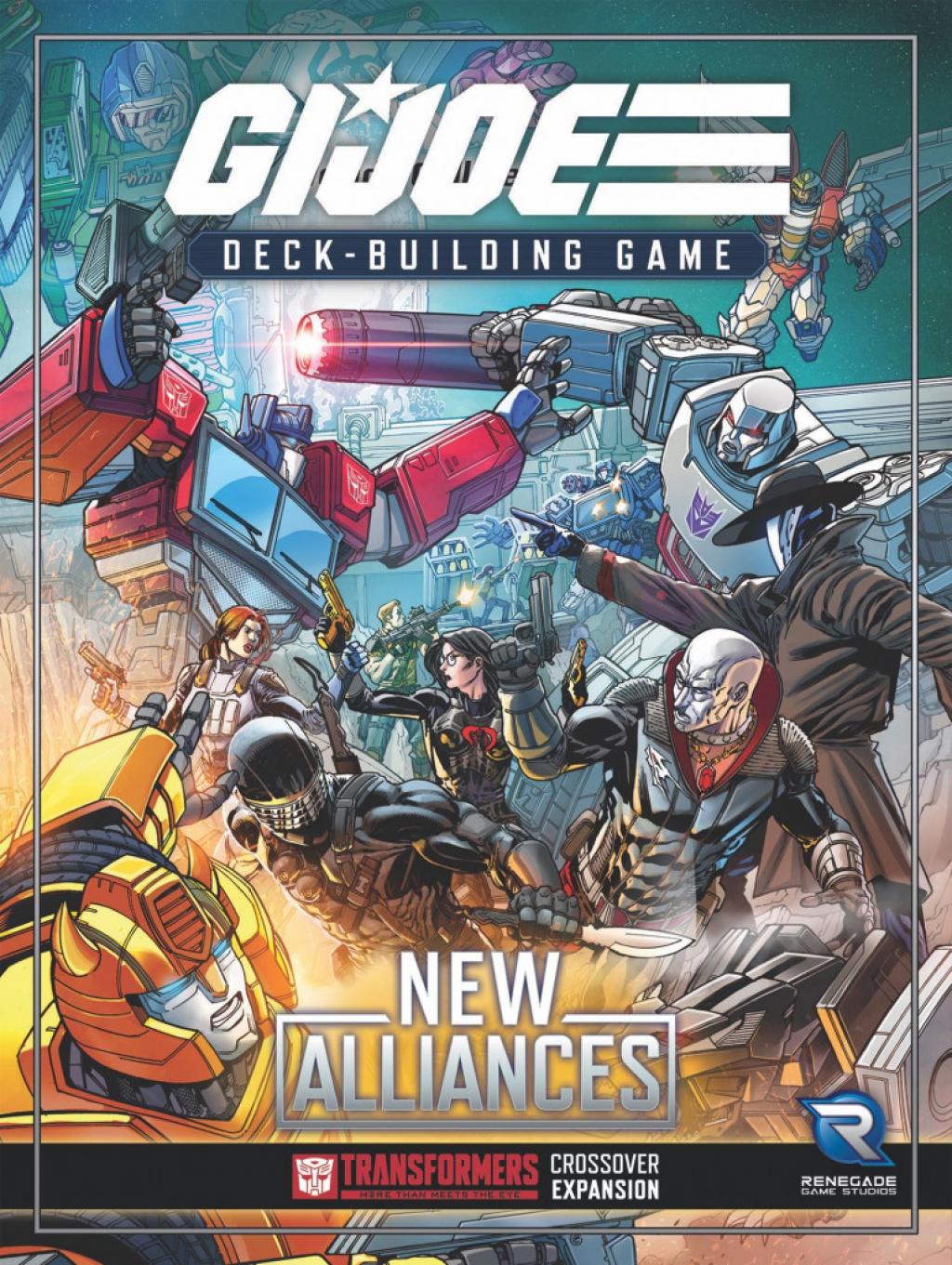 G.I. JOE DeckBuilding Game New Alliances Juego de mesa • Ludonauta.es