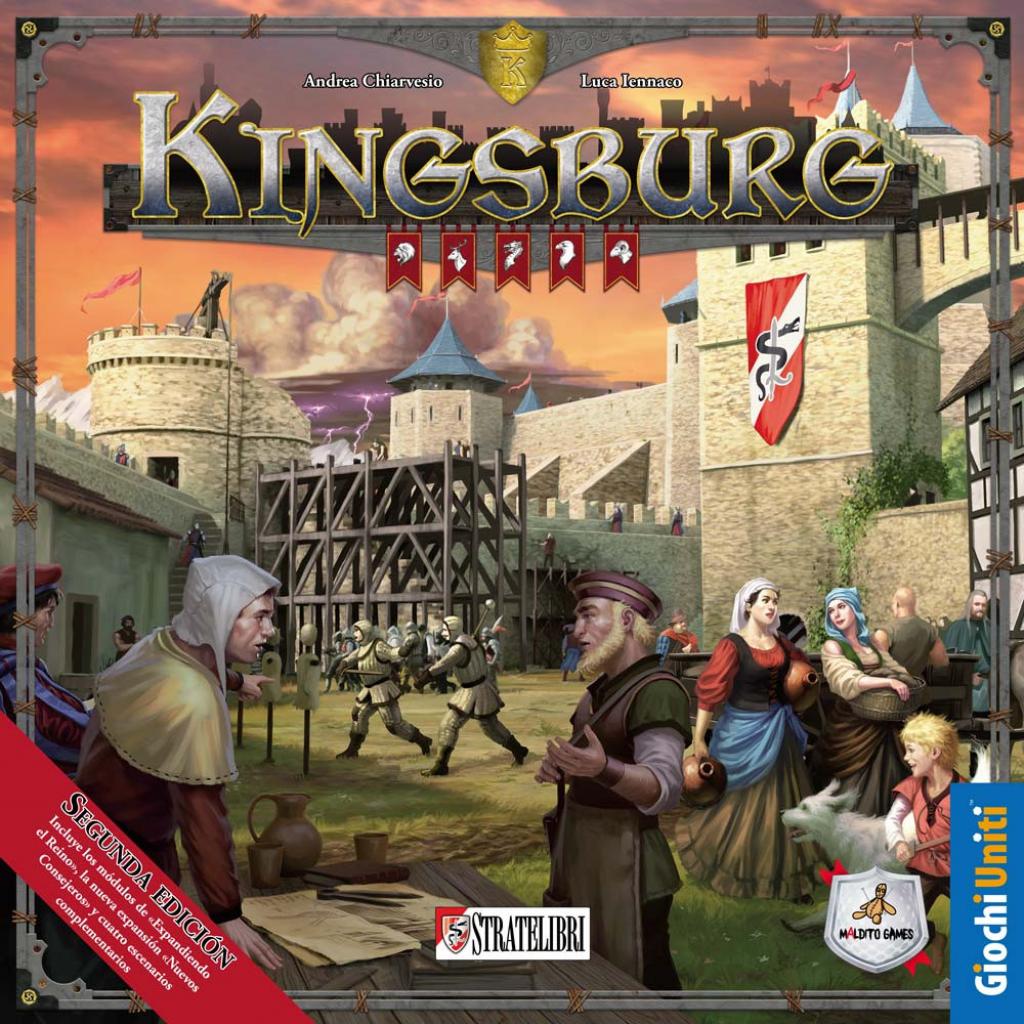 Kingsburg (2ª edición) Juego de mesa • Ludonauta.es