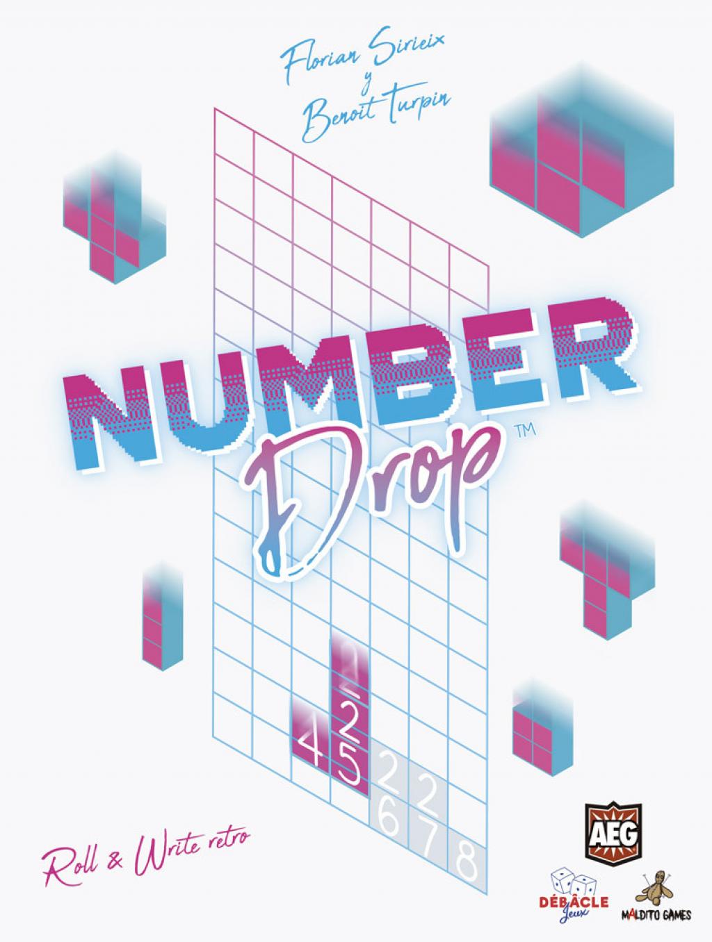 Number Drop Juego de mesa • Ludonauta.es