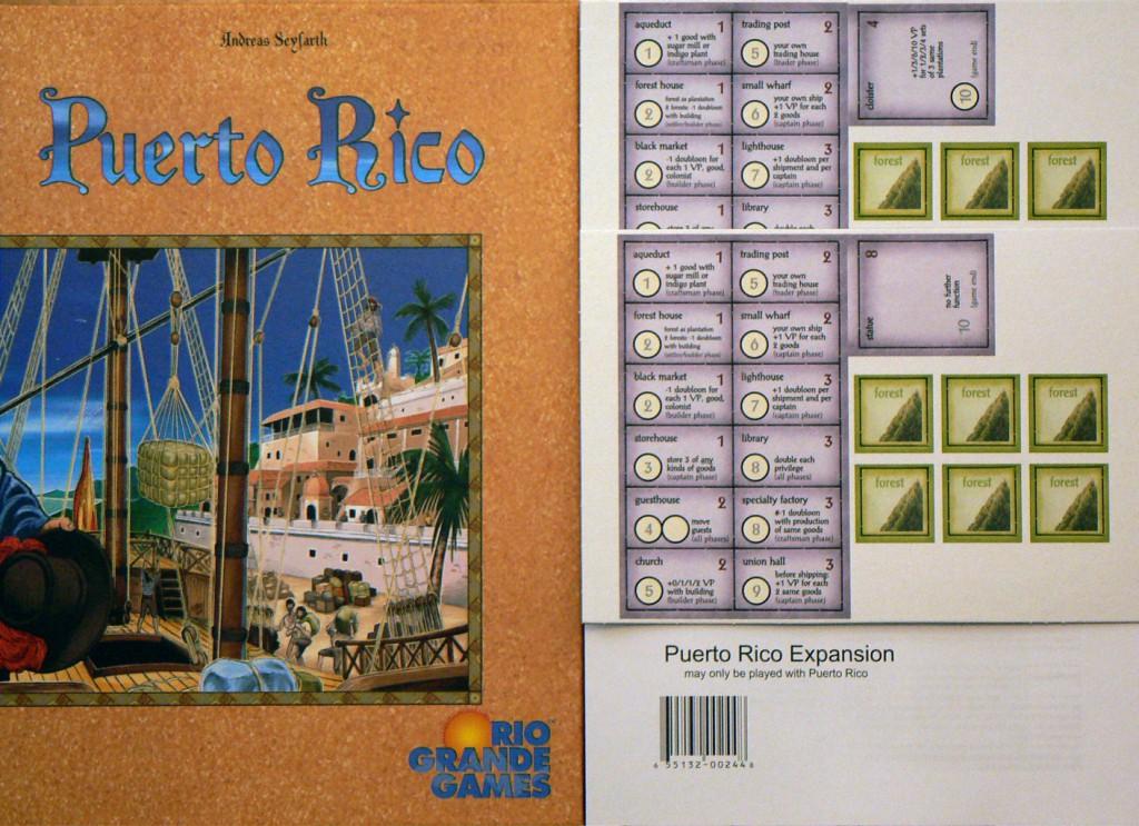 Puerto Rico Expansion I New Buildings Juego de mesa • Ludonauta.es