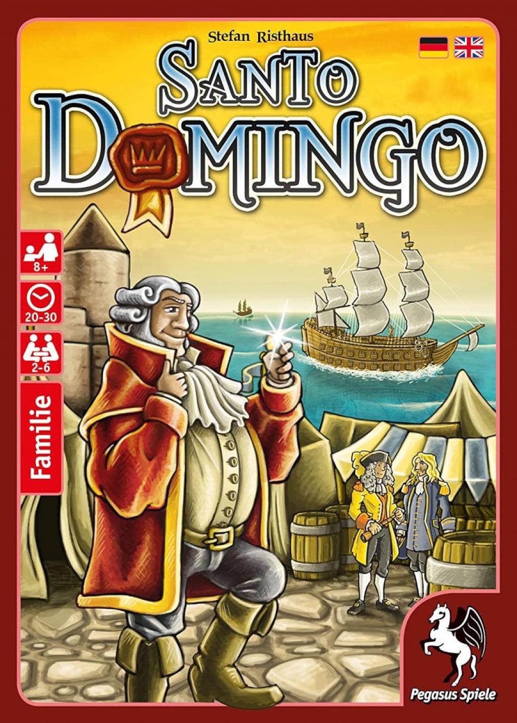 Santo Domingo Juego de mesa • Ludonauta.es