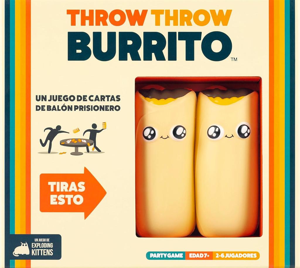 Throw Throw Burrito Juego de mesa • Ludonauta.es