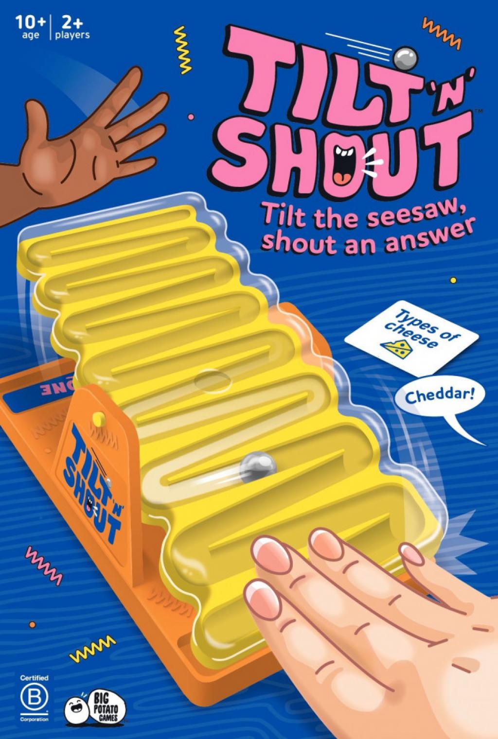 Tilt 'N' Shout ~ Juego de mesa • Ludonauta.es