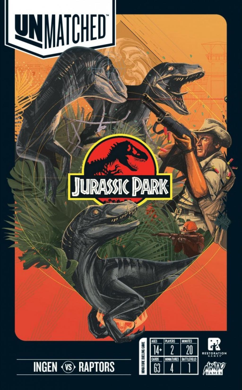 Unmatched Jurassic Park InGen vs. Raptors Juego de mesa • Ludonauta.es Unmatched Jurassic Park InGen vs. Raptors Juego de mesa • Ludonauta.es