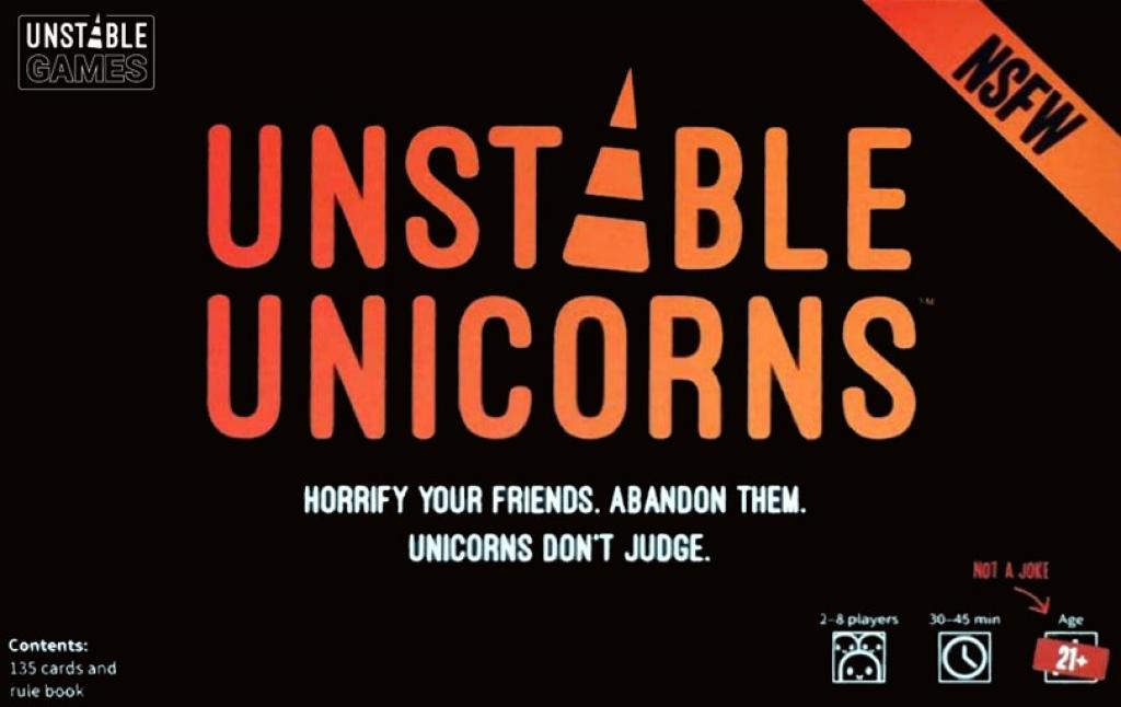 Unstable Unicorns: NSFW ~ Juego de mesa • Ludonauta.es