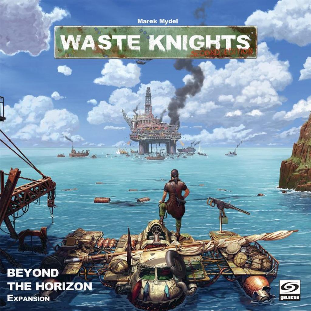 Waste Knights Deuxième édition du jeu de société Kickstarter Veteran of The Waste Pledge - The Game Steward