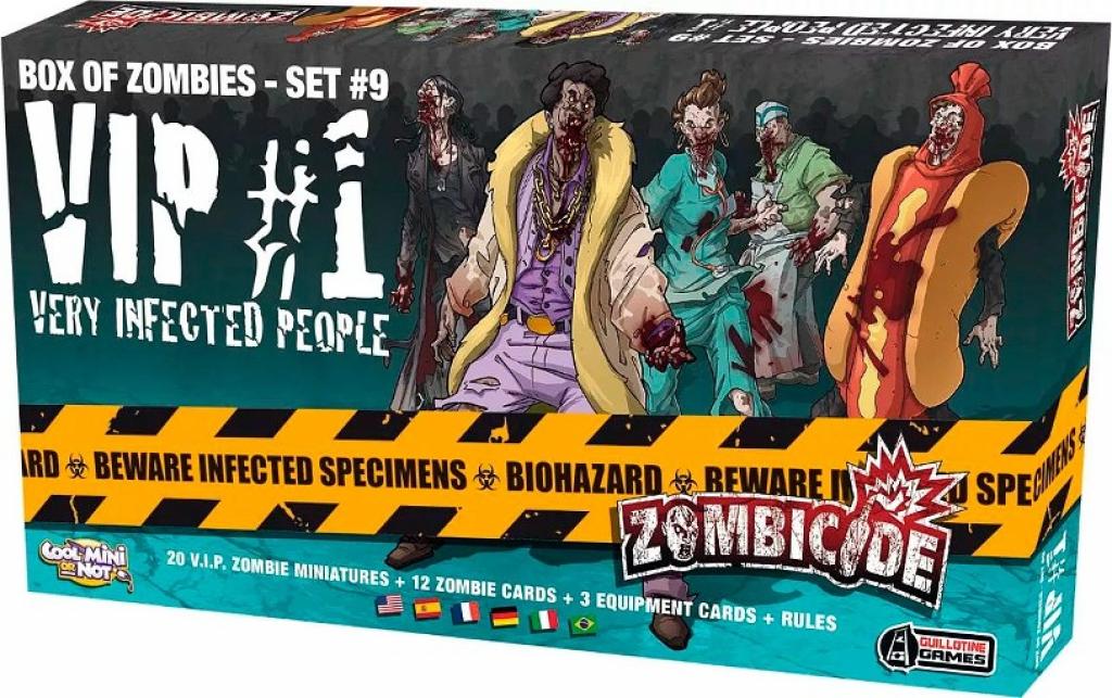 Zombicide Box of Zombies VIP 1 Very Infected People Juego de mesa