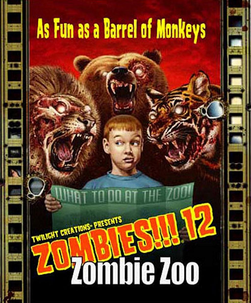 Zombies!!! 12: Zoológico zombie ~ Juego de mesa • Ludonauta.es