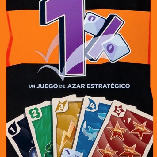 Imagen de juego de mesa: «1%: Un juego de azar estratégico»