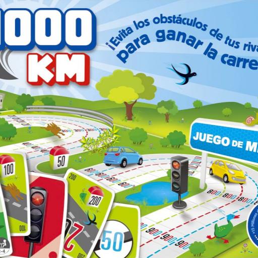 Imagen de juego de mesa: «1000 km: Juego de mesa»