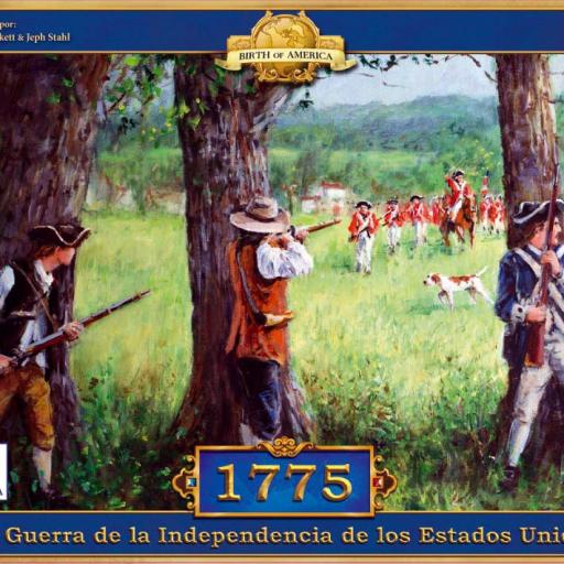 Imagen de juego de mesa: «1775: La Guerra de la Independencia de los Estados Unidos»