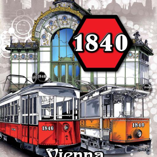 Imagen de juego de mesa: «1840: Vienna Tramways»