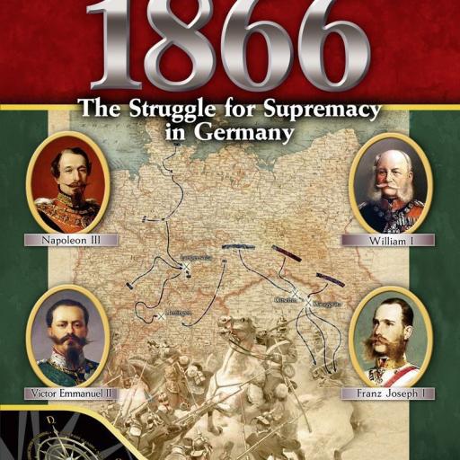 Imagen de juego de mesa: «1866: The Struggle for Supremacy in Germany»
