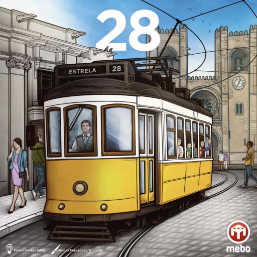 Imagen de juego de mesa: «28 Eléctrico de Lisboa»