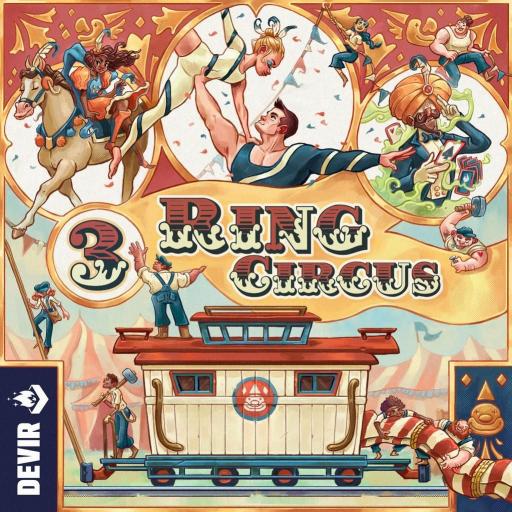 Imagen de juego de mesa: «3 Ring Circus»
