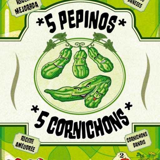 Imagen de juego de mesa: «5 Pepinos / 5 Cornichons»