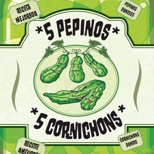 Imagen de juego de mesa: «5 Pepinos / 5 Cornichons»