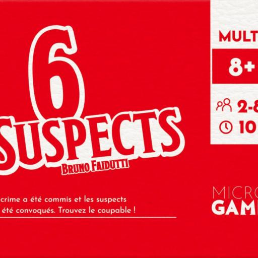 Imagen de juego de mesa: «6 Suspects»