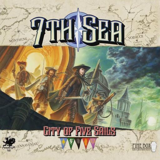 Imagen de juego de mesa: «7th Sea: City of Five Sails»