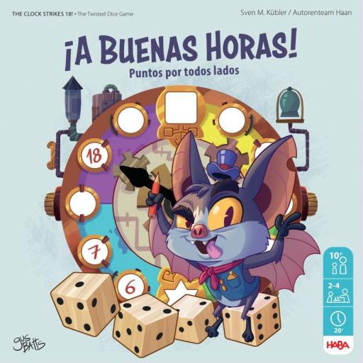 Imagen de juego de mesa: «¡A Buenas Horas!»