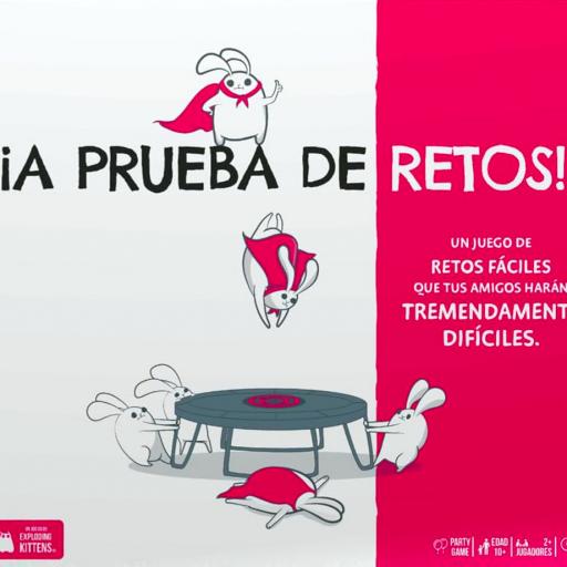 Imagen de juego de mesa: «¡A prueba de retos!»