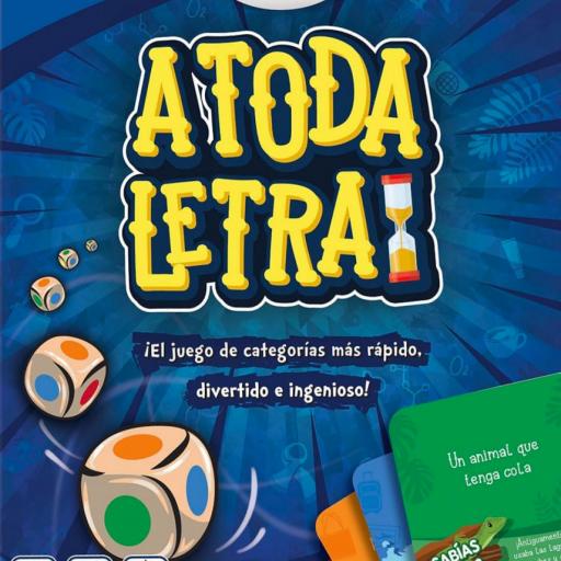 Imagen de juego de mesa: «A toda letra»