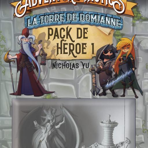 Imagen de juego de mesa: «Adventure Tactics: La torre de Domianne – Pack de Héroe 1»