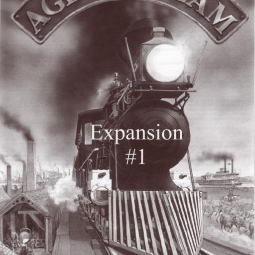 Imagen de juego de mesa: «Age of Steam Expansion #1: England & Ireland»