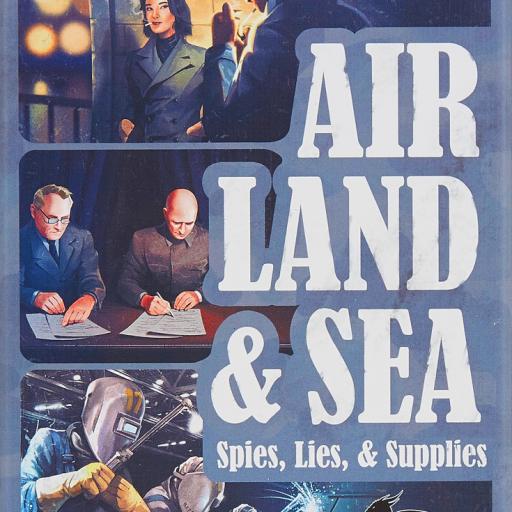 Imagen de juego de mesa: «Air, Land, & Sea: Spies, Lies, & Supplies»
