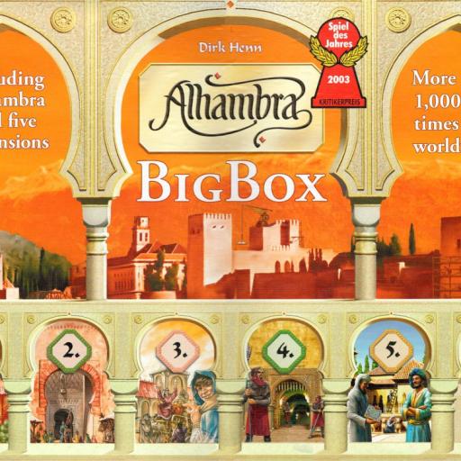 Imagen de juego de mesa: «Alhambra: Big Box»