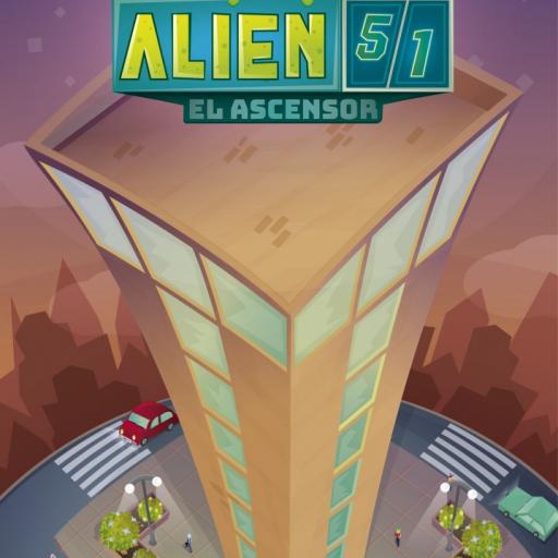 Imagen de juego de mesa: «Alien 51: El ascensor»