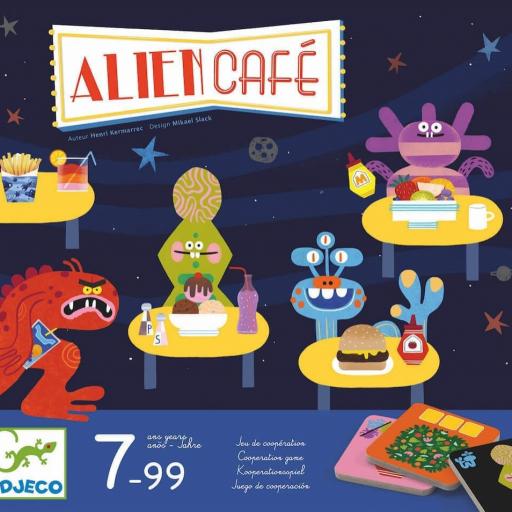 Imagen de juego de mesa: «Alien Café»