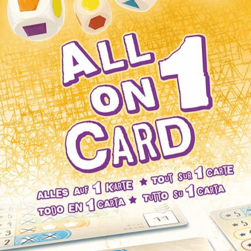 Imagen de juego de mesa: «All on 1 Card»